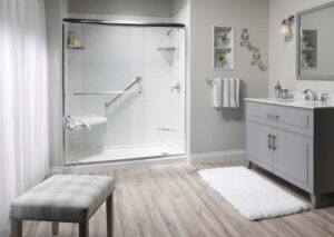 newly renovated bathroom