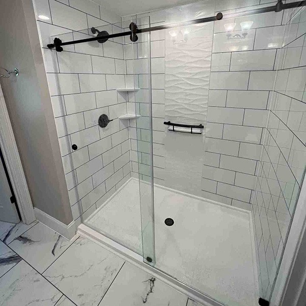 Modern bathroom after remodeling services in MA & Rhode Island